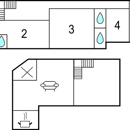 Nyaraló Lovely In Heideblick With Kitchen *